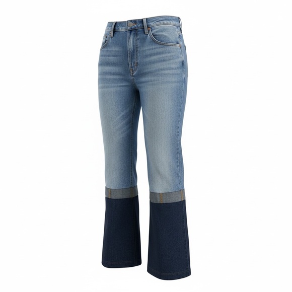 Aeropostale Denim - Aeropostale Patchwork Wide Leg Women's Jeans - SKU 1065